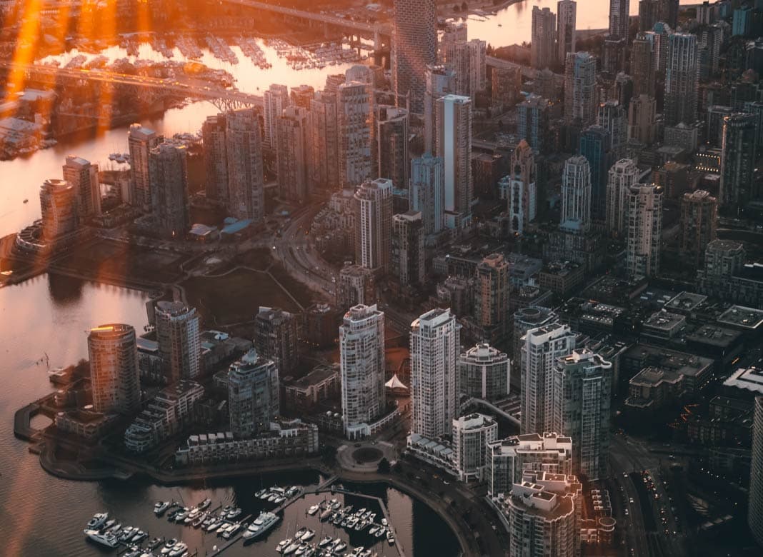 panoramic-photo-of-the-city-of-birch-bay-at-dusk